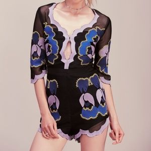 Alice McCall "Never Ever Romper" in black US 0